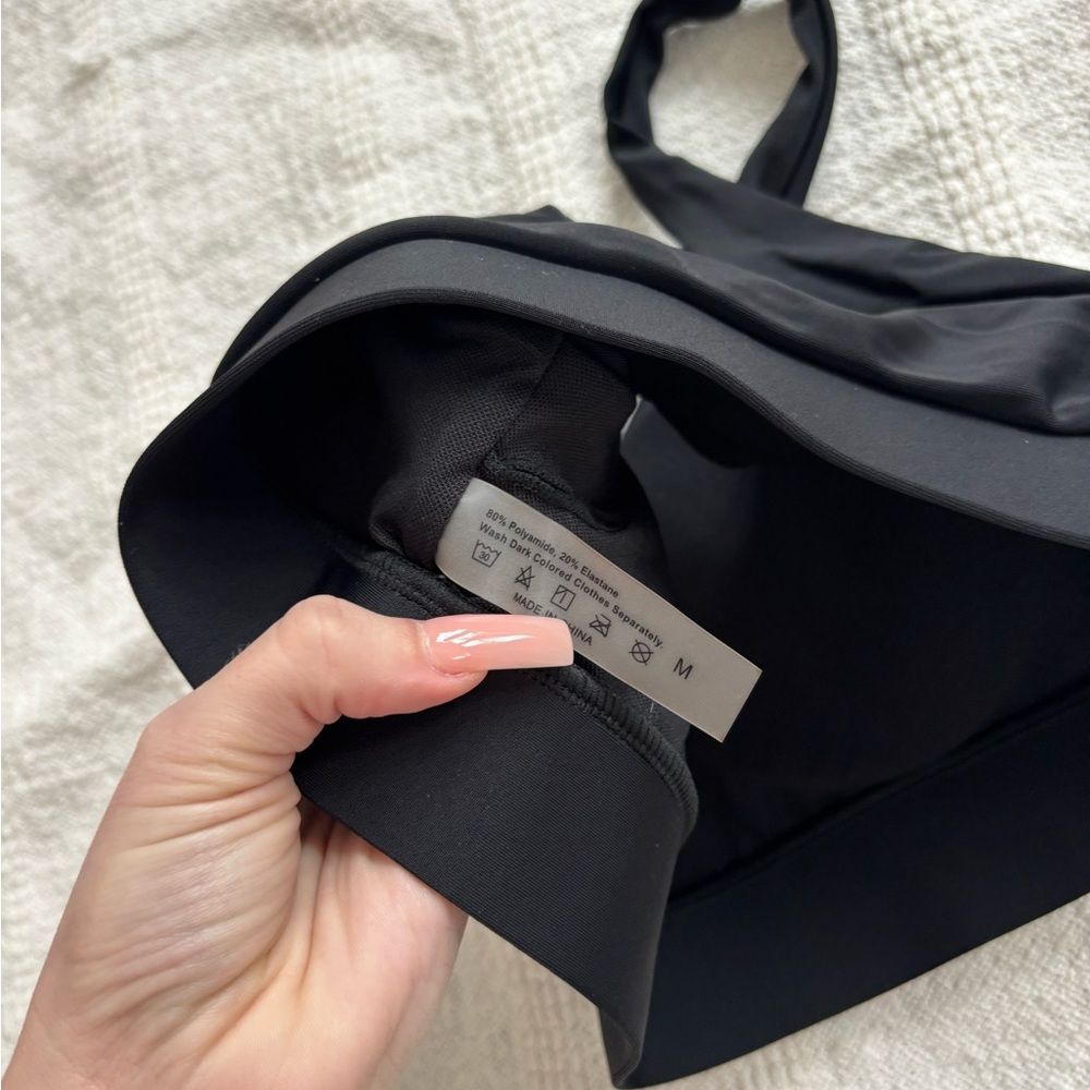 Basic Black Bikini Top - Picture 3 of 4